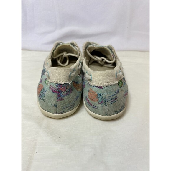 Sanuk Island Print Slip on sz 8 Boating,Casual, Lightweight - Picture 4 of 8